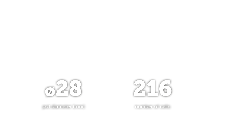 Ellepot propagation tray AIR28216 for great rooting
